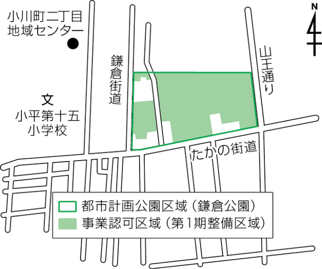 事業認可区域図